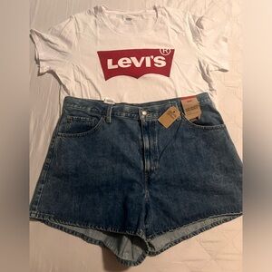 Womens Levi short set